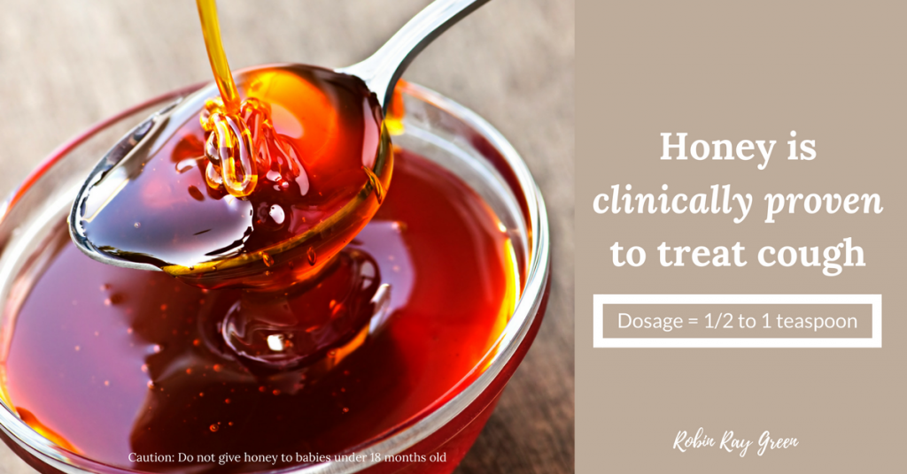honey to treat kids cough naturally