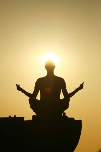 zittende meditatie