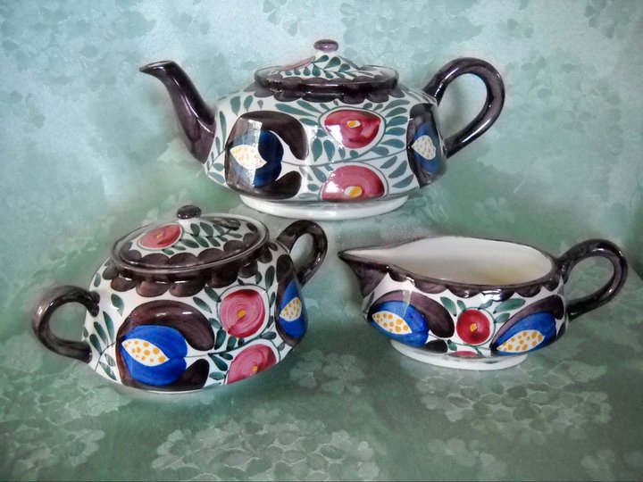 Persian Ware Tea Set