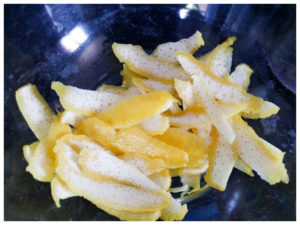 lemon peel