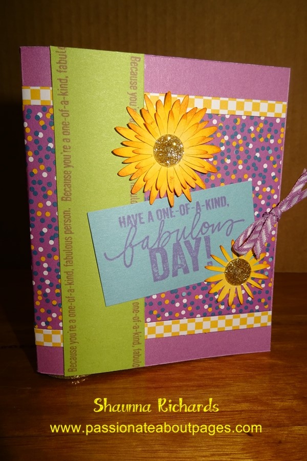 Happy Everything (D1653) teamed with Confetti Wishes and Yellow Daisies... makes me happy!