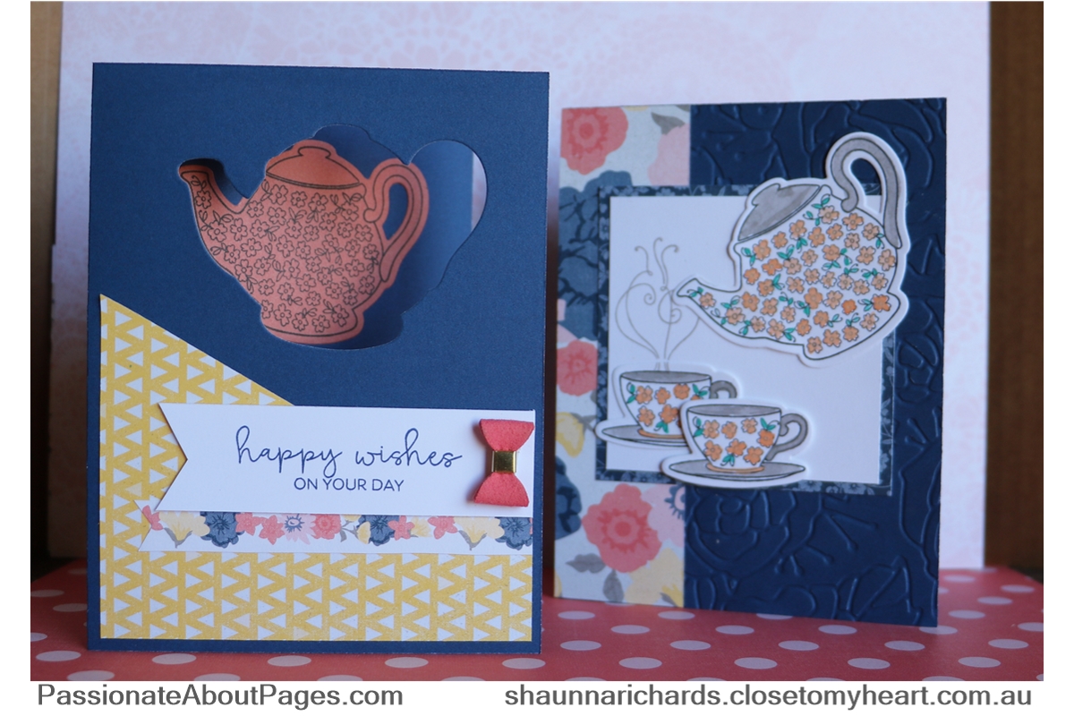 Beautiful Friendship WYW Cards - supplies and instructions available at www.shaunnarichards.closetomyheart.com.au until end of Aug 2018