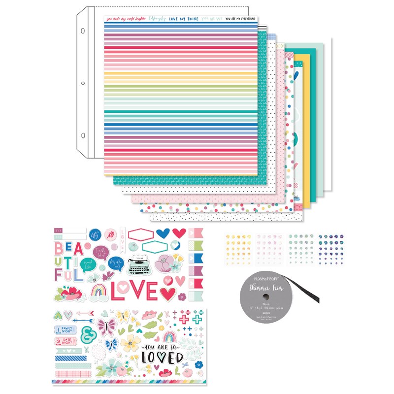Create bright, fun pages and cards with I Heart Us. Order your collection at www.shaunnarichards.closetomyheart.com.au before the end of April 2019