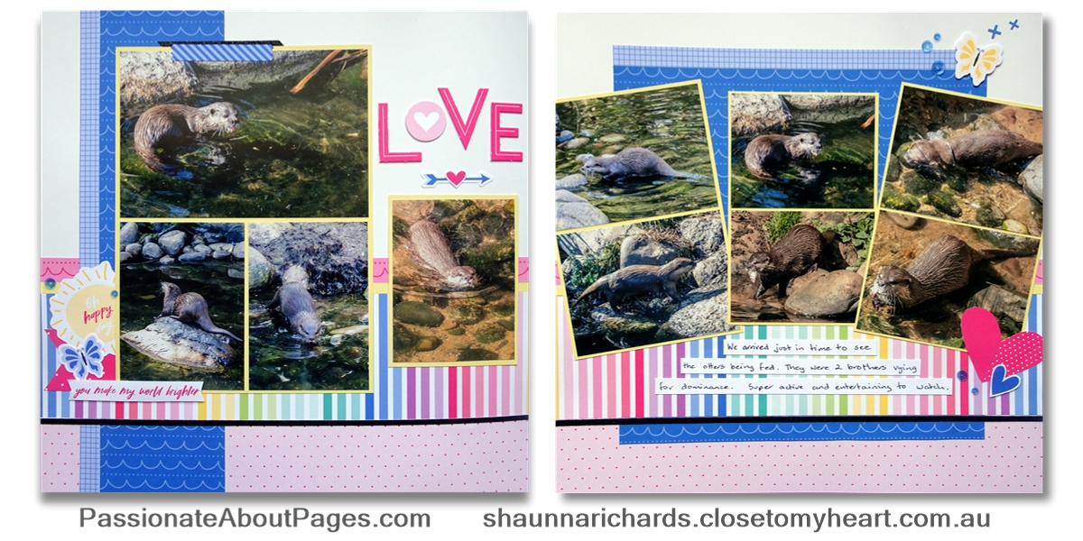 Create bright, fun pages and cards with I Heart Us. Order your collection at www.shaunnarichards.closetomyheart.com.au before the end of April 2019