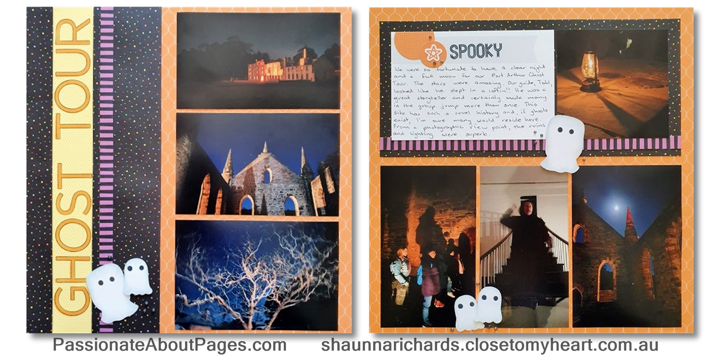 Close To My Heart’s Spooktacular collection adapts brilliantly to a variety of scrapbook themes and card designs.  Order your collection at www.shaunnarichards.closetomyheart.com.au before the end of October 2019