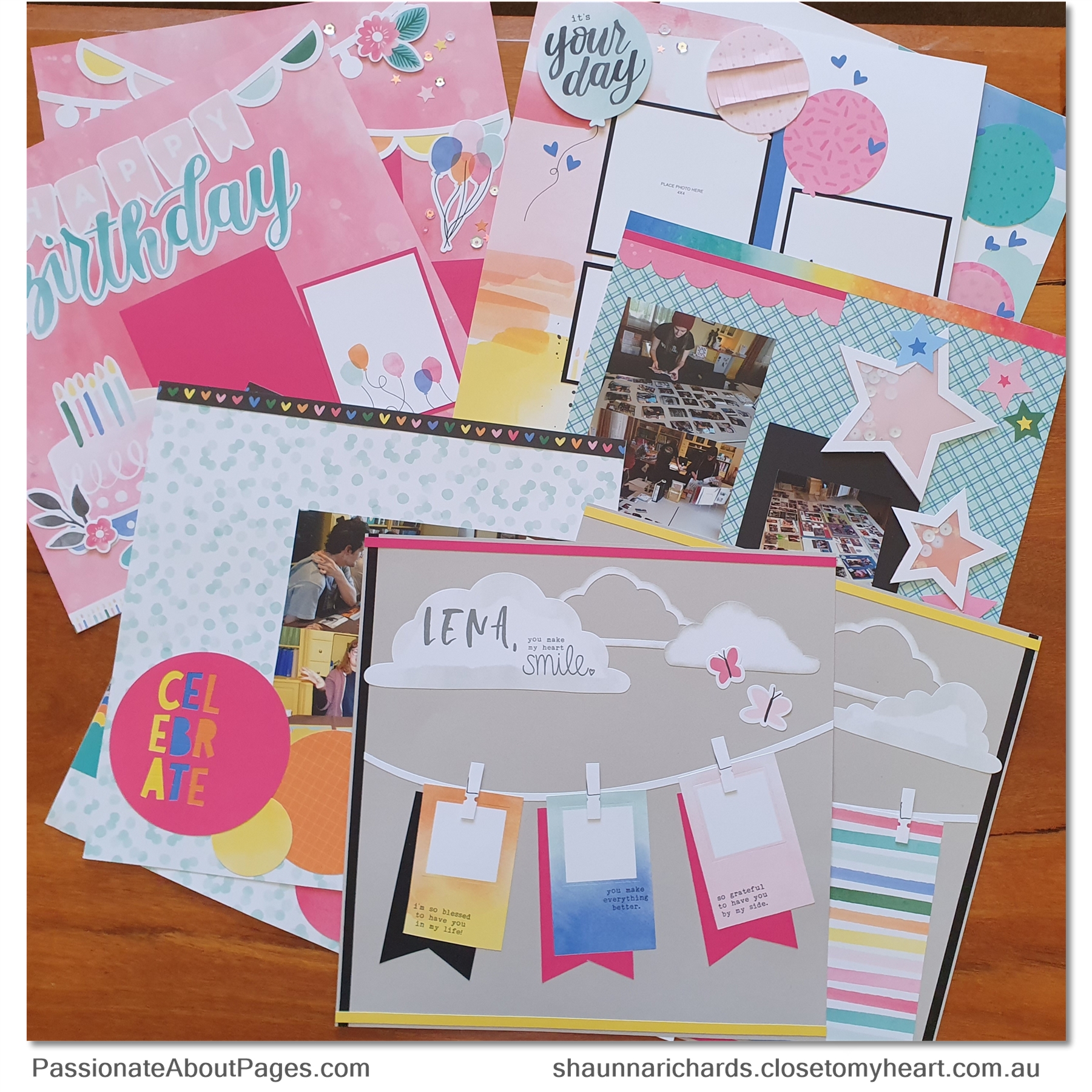 Close To My Heart’s Celebrate Today collection adapts brilliantly to a variety of scrapbook themes and card designs. Order your collection at www.shaunnarichards.closetomyheart.com.au before the end of February 2020