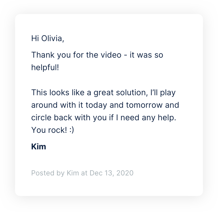 A Simplero customer