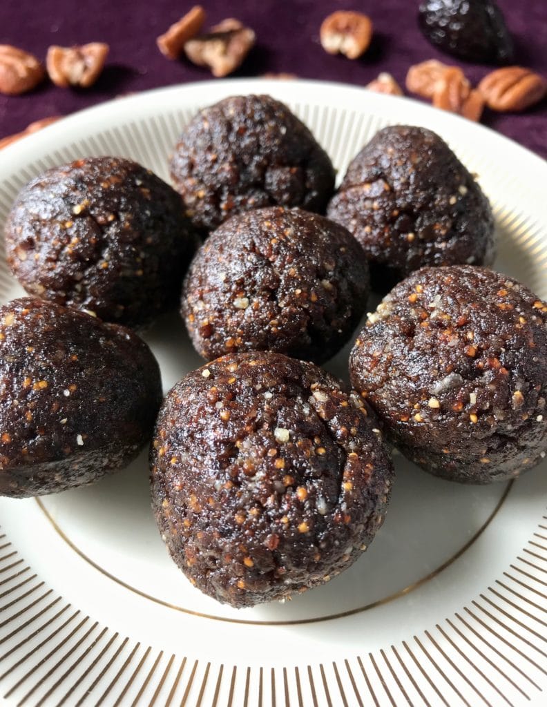 Amelia's amazeballs: No-bake Fig Newton Energy Balls