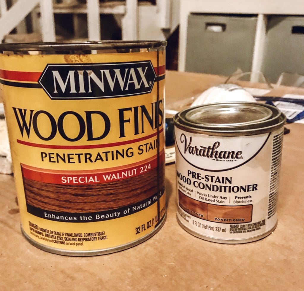 wood finish and pre-stain wood conditioner