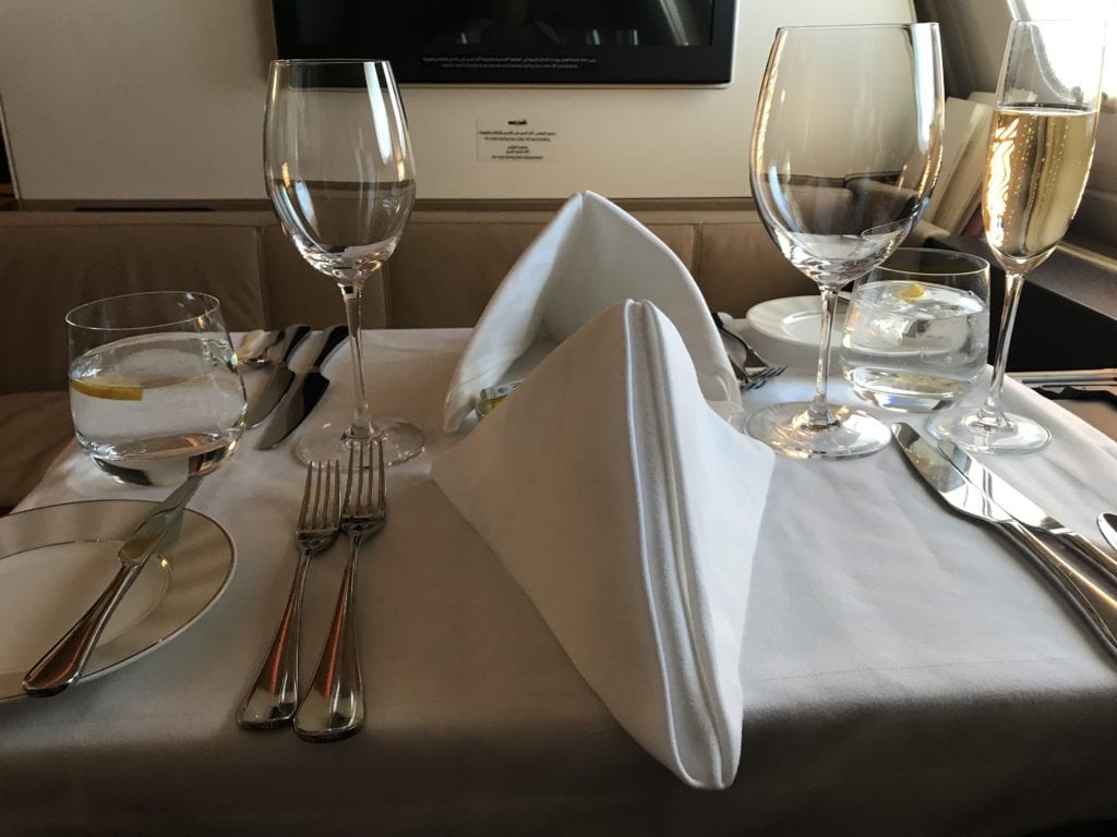 Etihad dining 