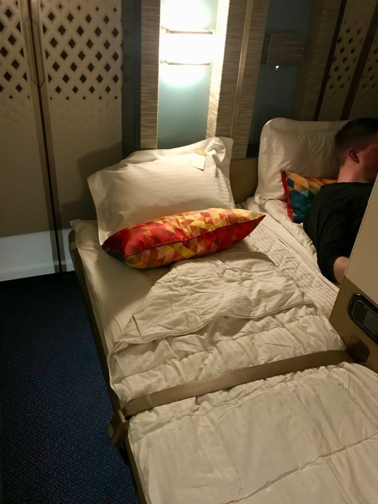 Etihad apartment bed