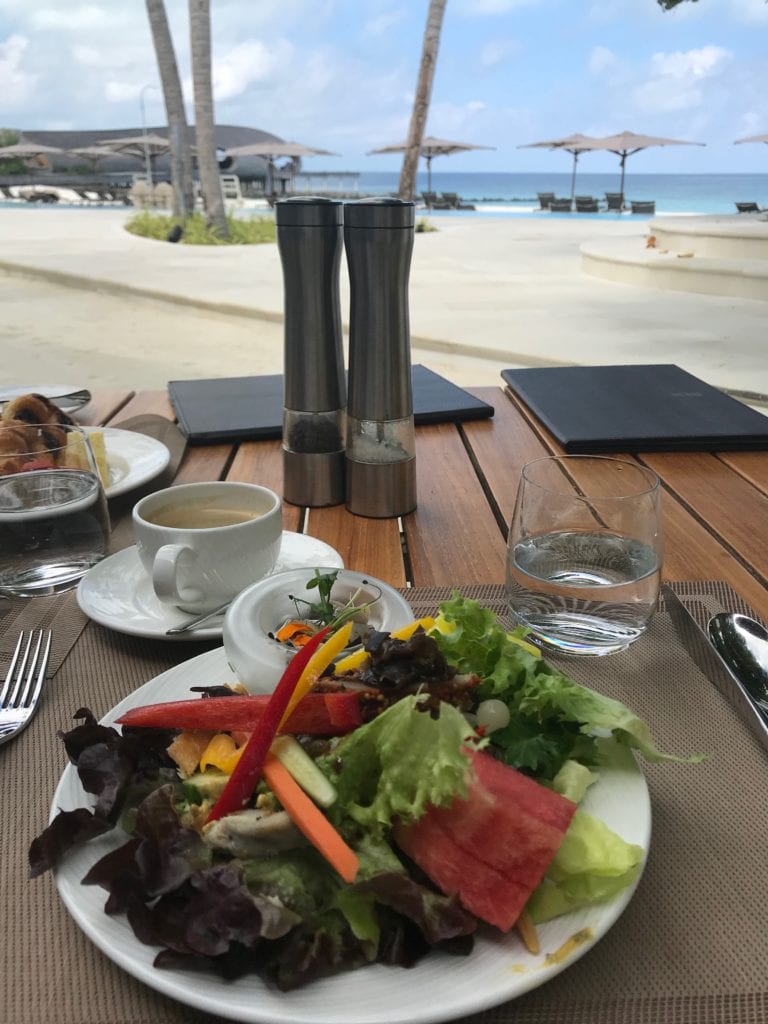 breakfast ST regis maldives