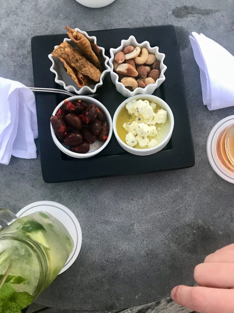 snack plate st regis maldives