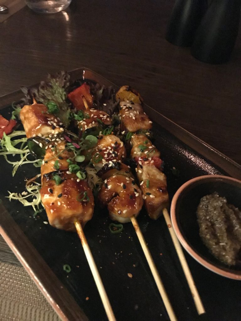 chicken kabob oriental st. regis