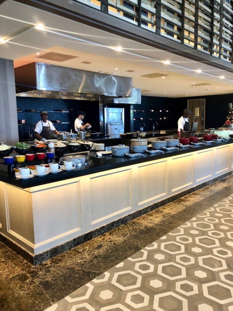 St. Regis Maldives breakfast buffet