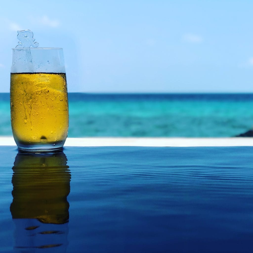 cocktail in Maldives
