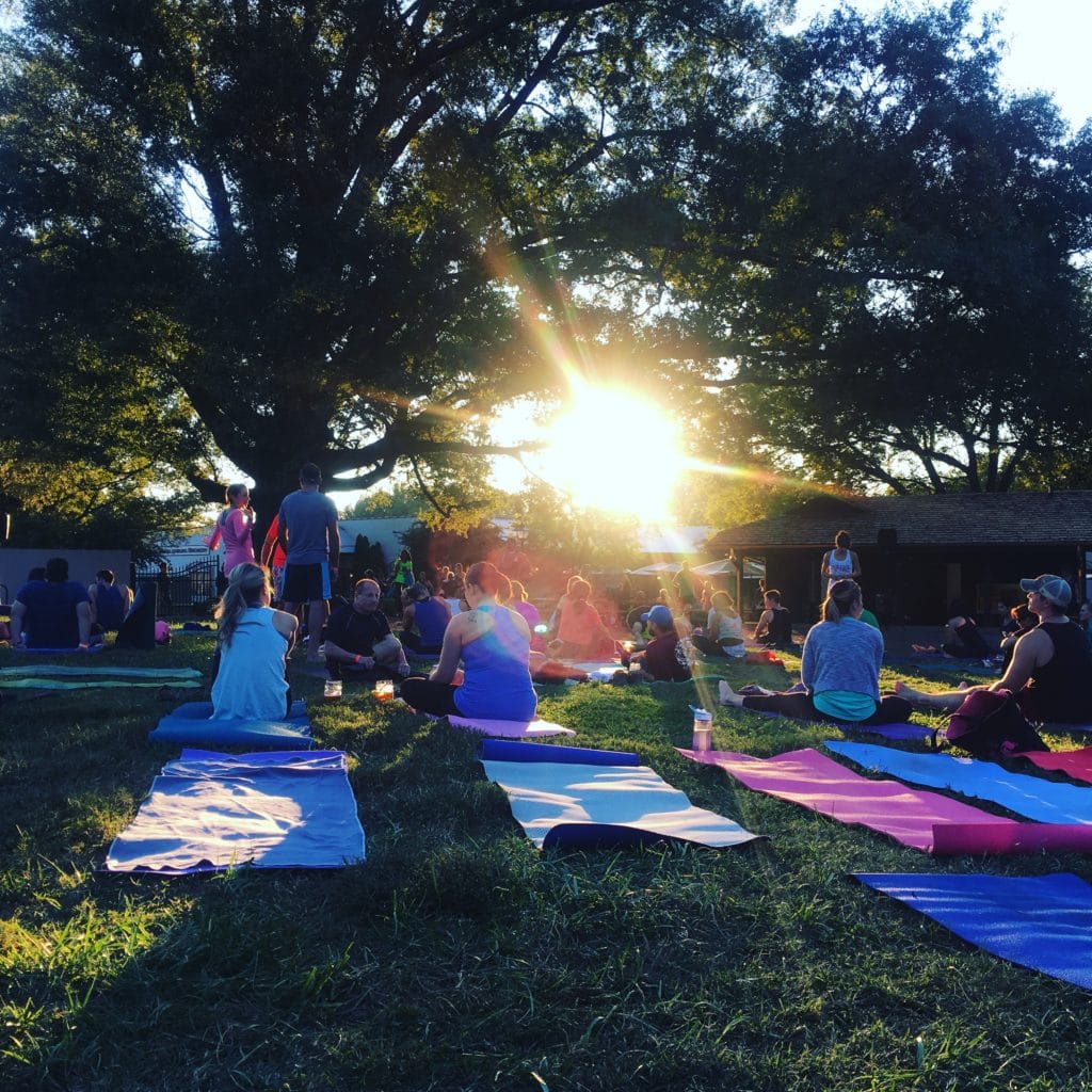 brewery yoga