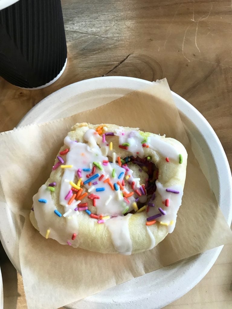 Move That Dough Vegan Funfetti Roll