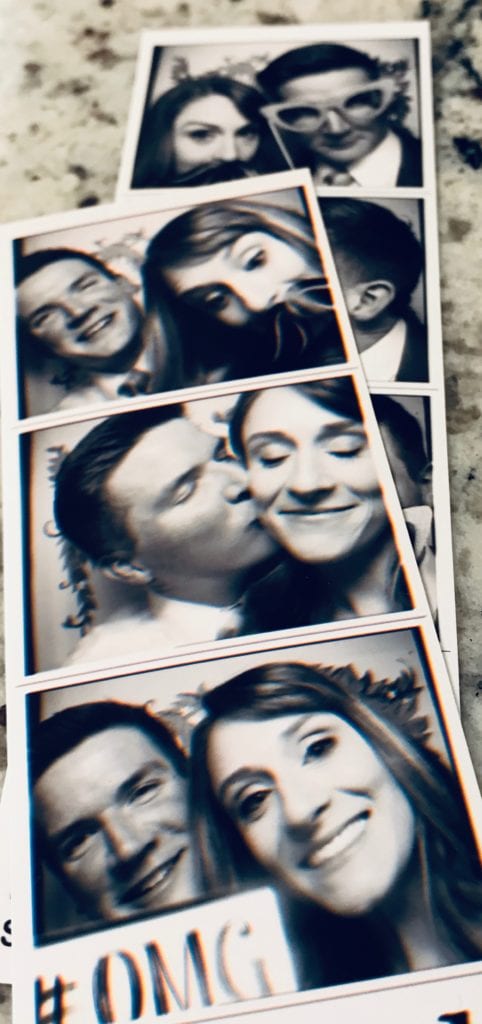 photo booth wedding pics