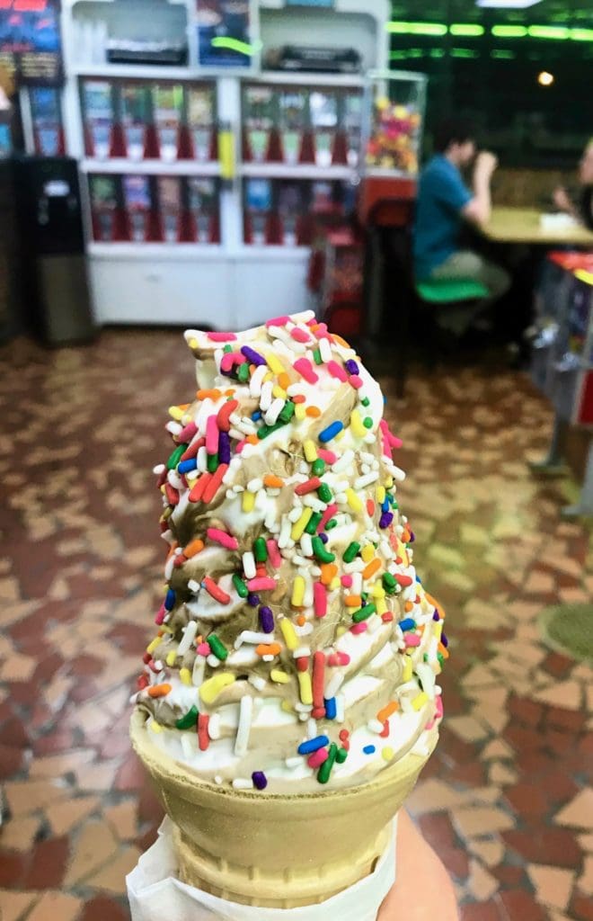 soft serve at Carolina Cones