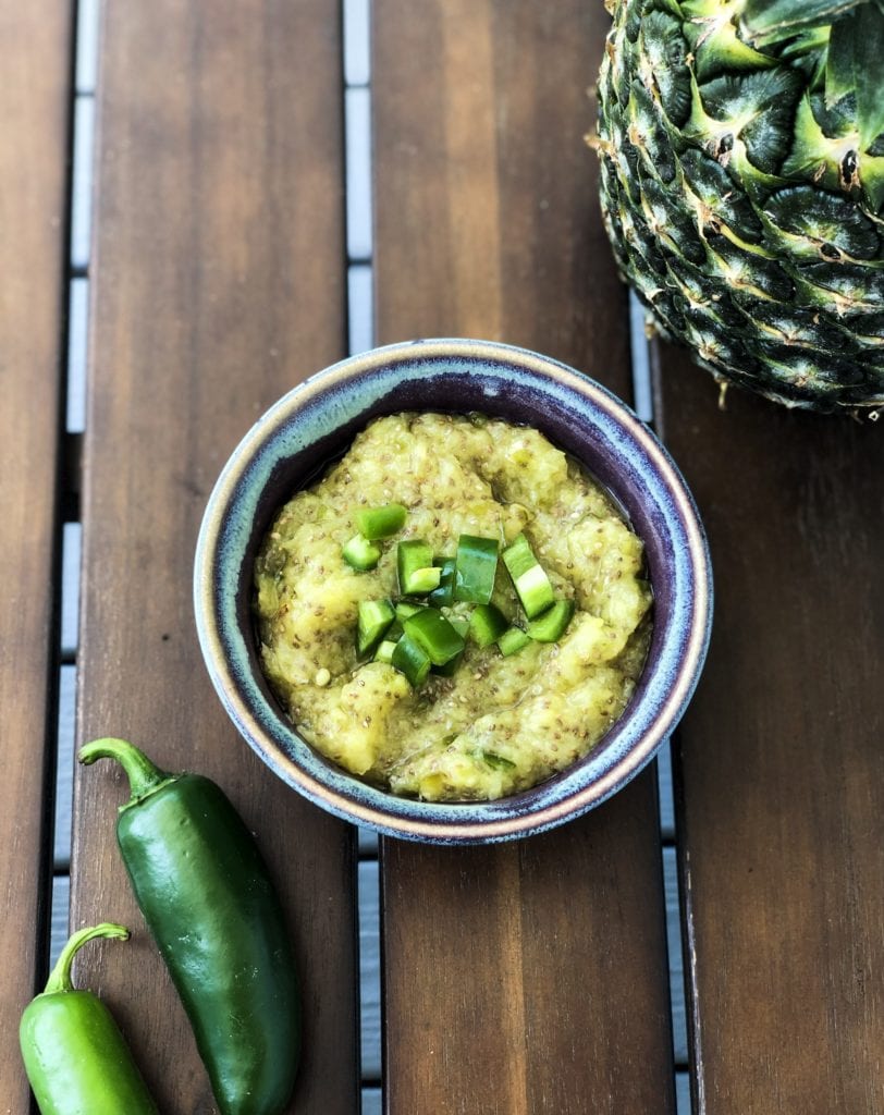 pineapple jalapeño dip