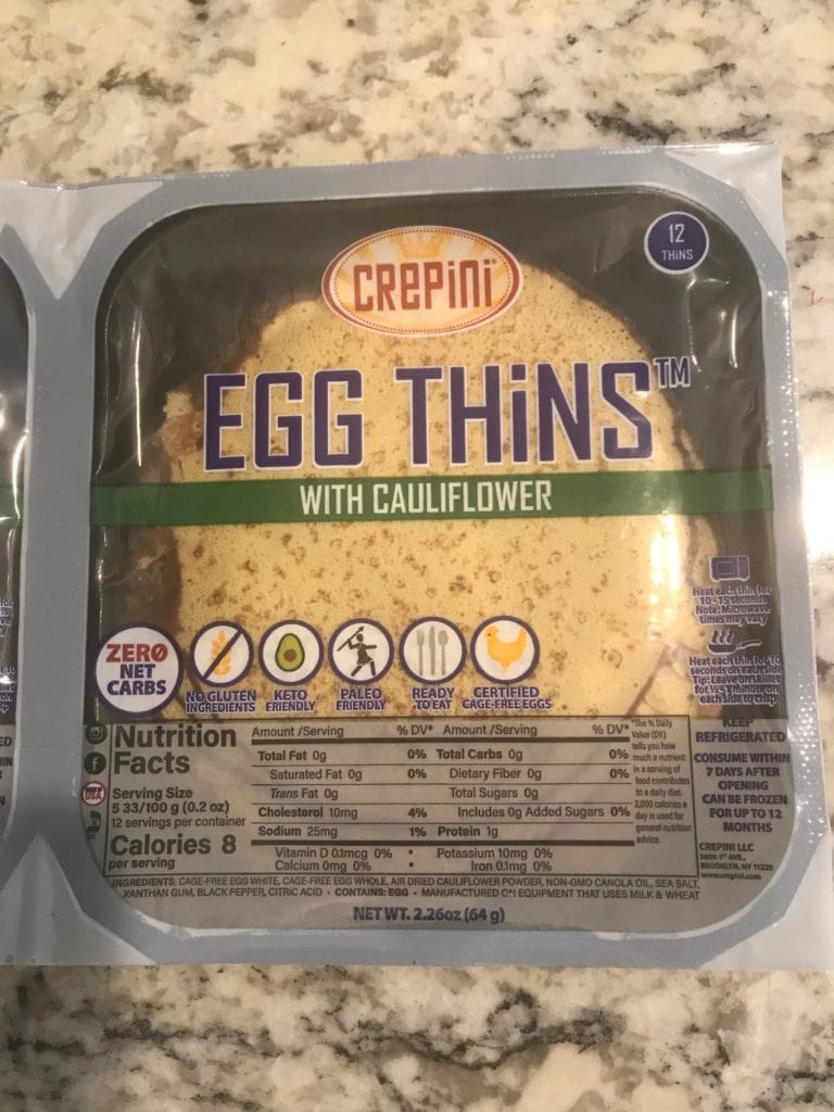 Crepini egg thins costco
