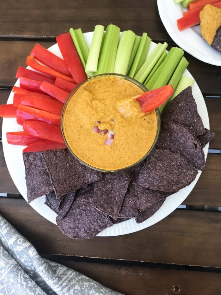 plant based queso dip 