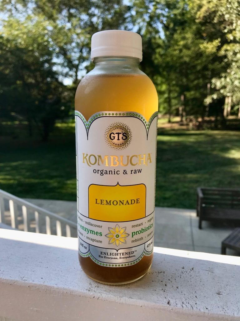 GT lemonade kombucha