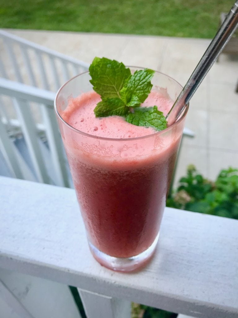 lime juice recipes - watermelon mojito 