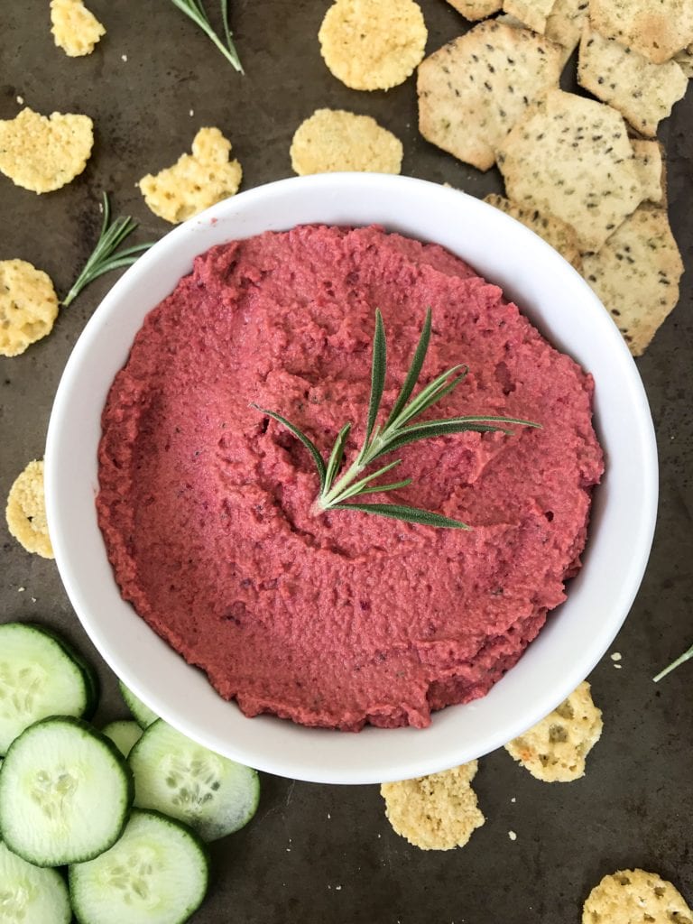 beet cauliflower hummus recipe