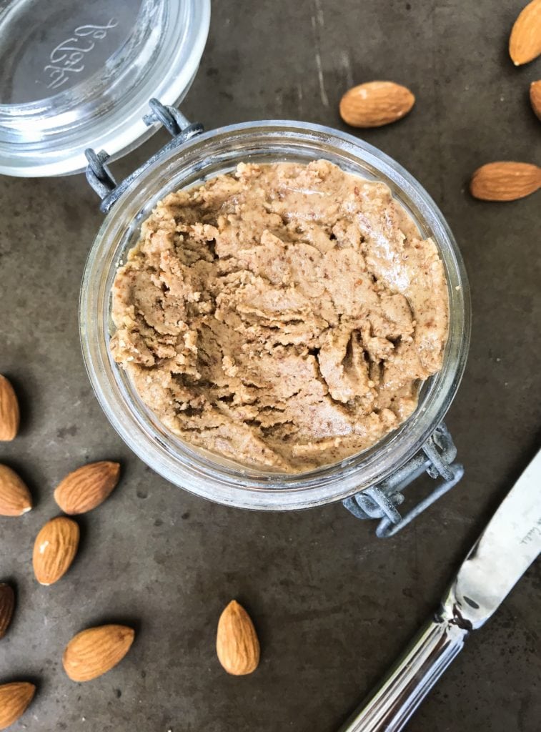 high protein almond butter