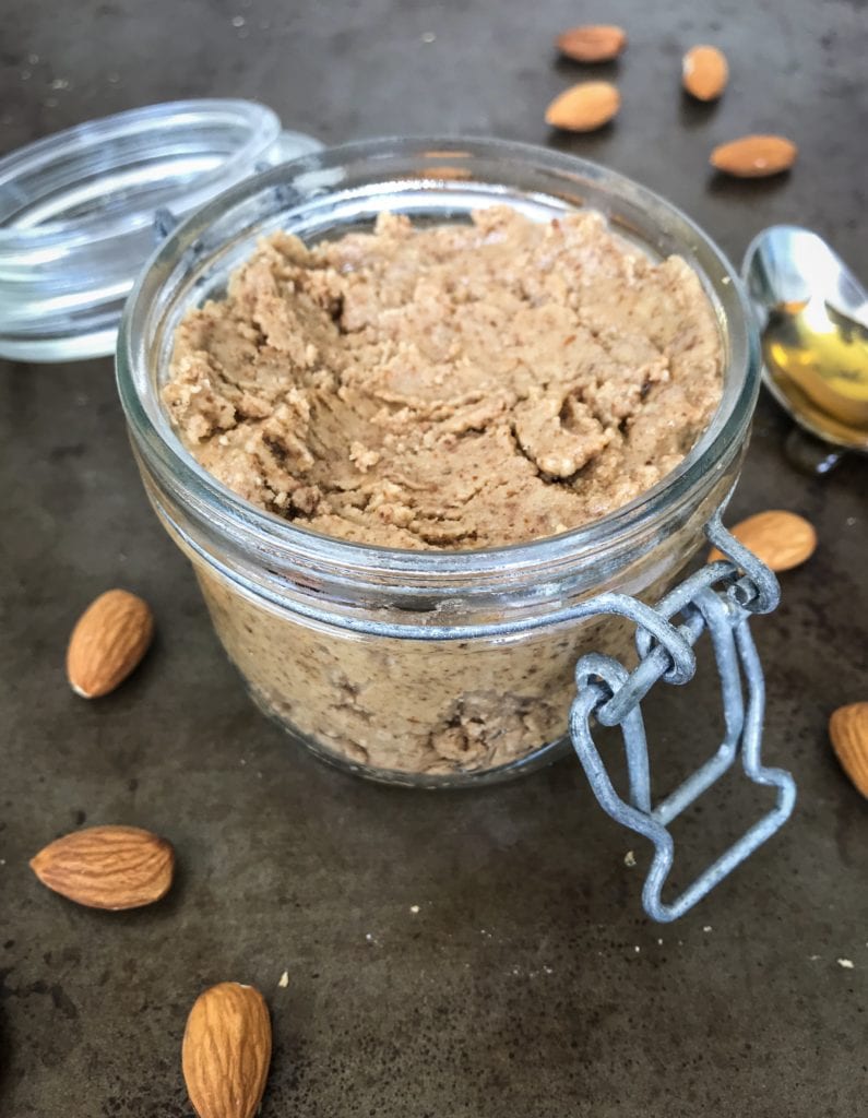 high protein almond butter