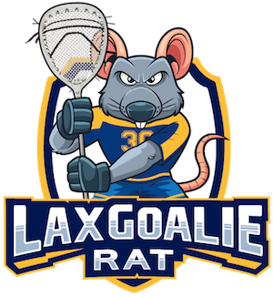 Lax Goalie Rat Logo