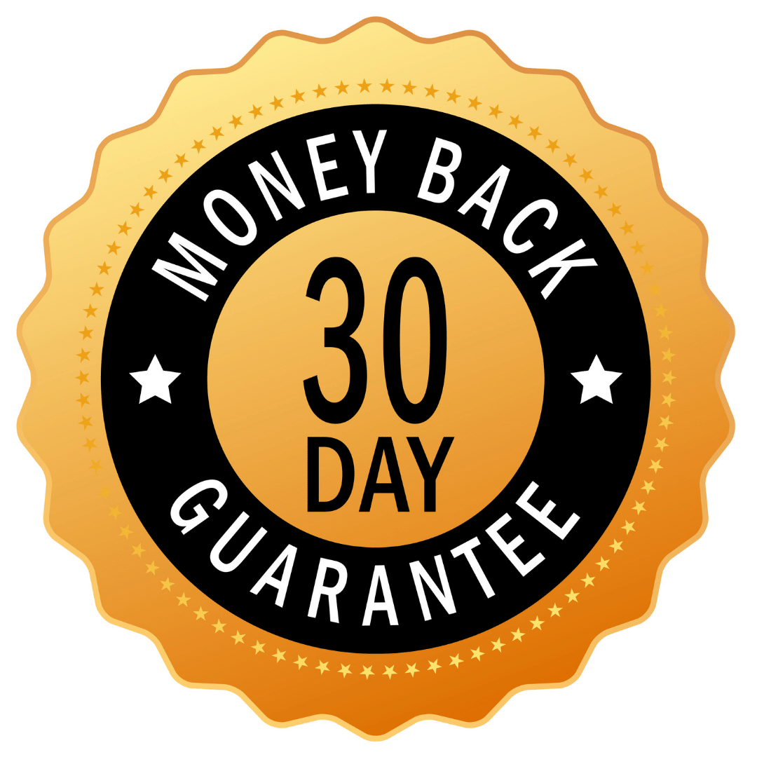 30 Day Money Back Guarantee