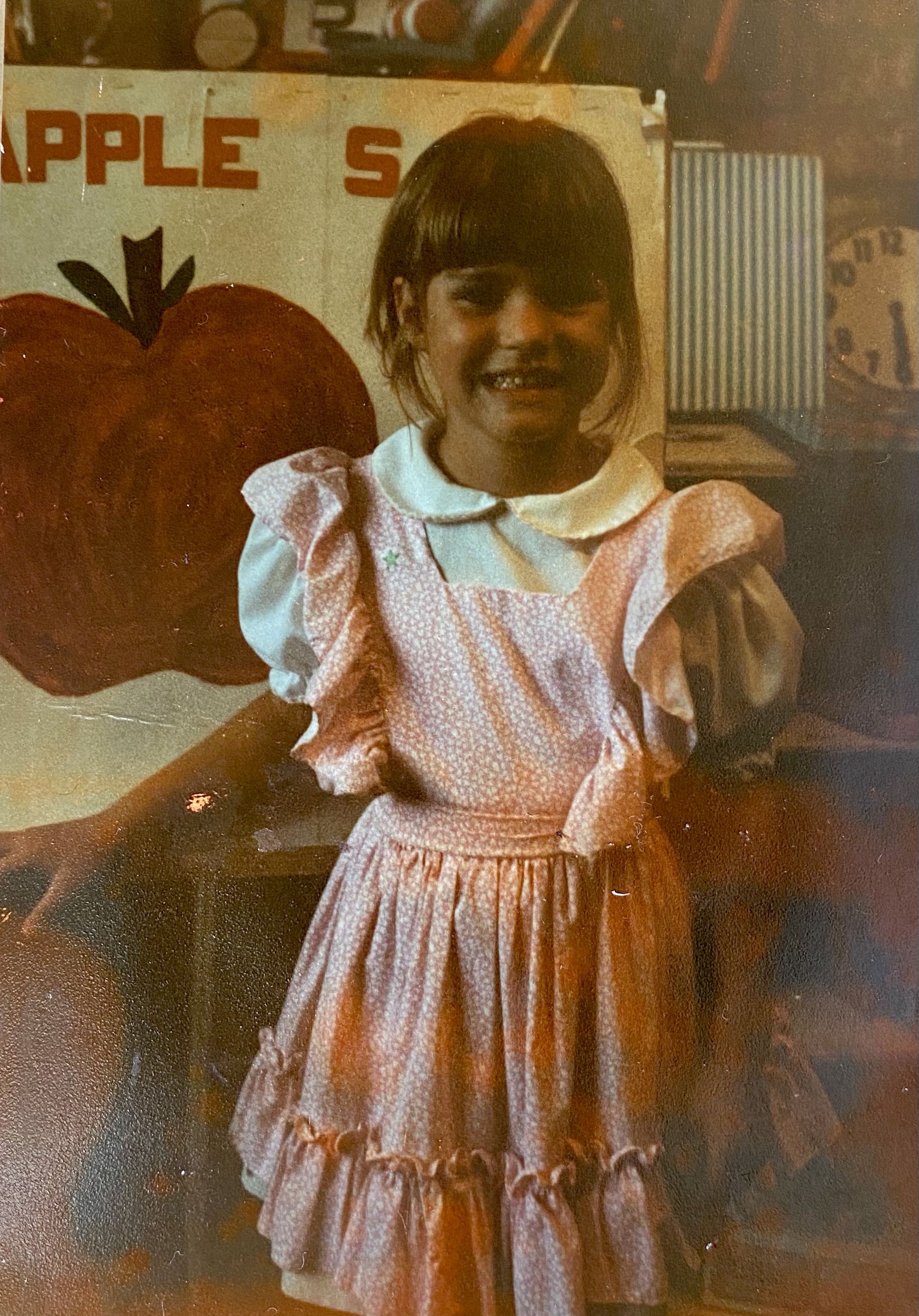 Heather at age 5
