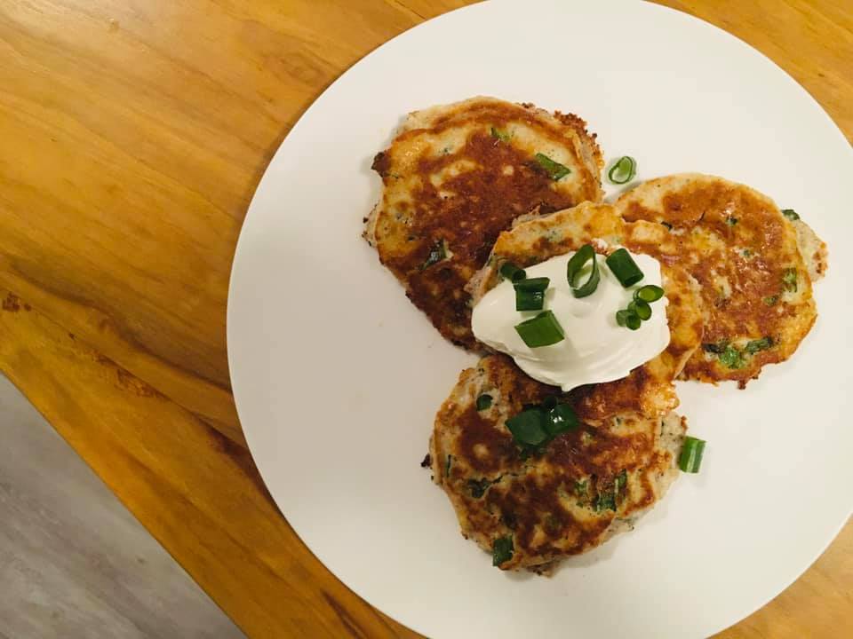 Simple Savoury Pancakes Protein Powered