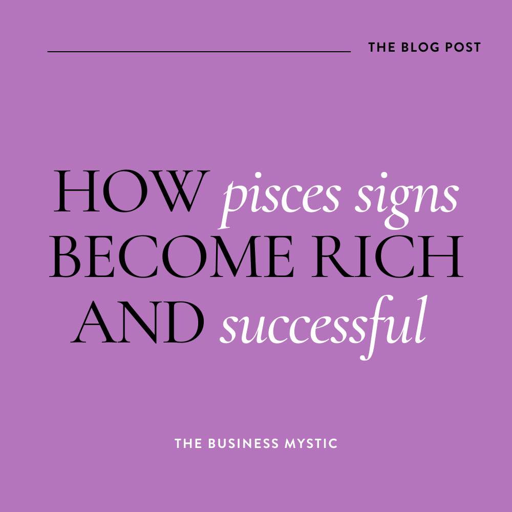 Pisces As Entrepreneurs