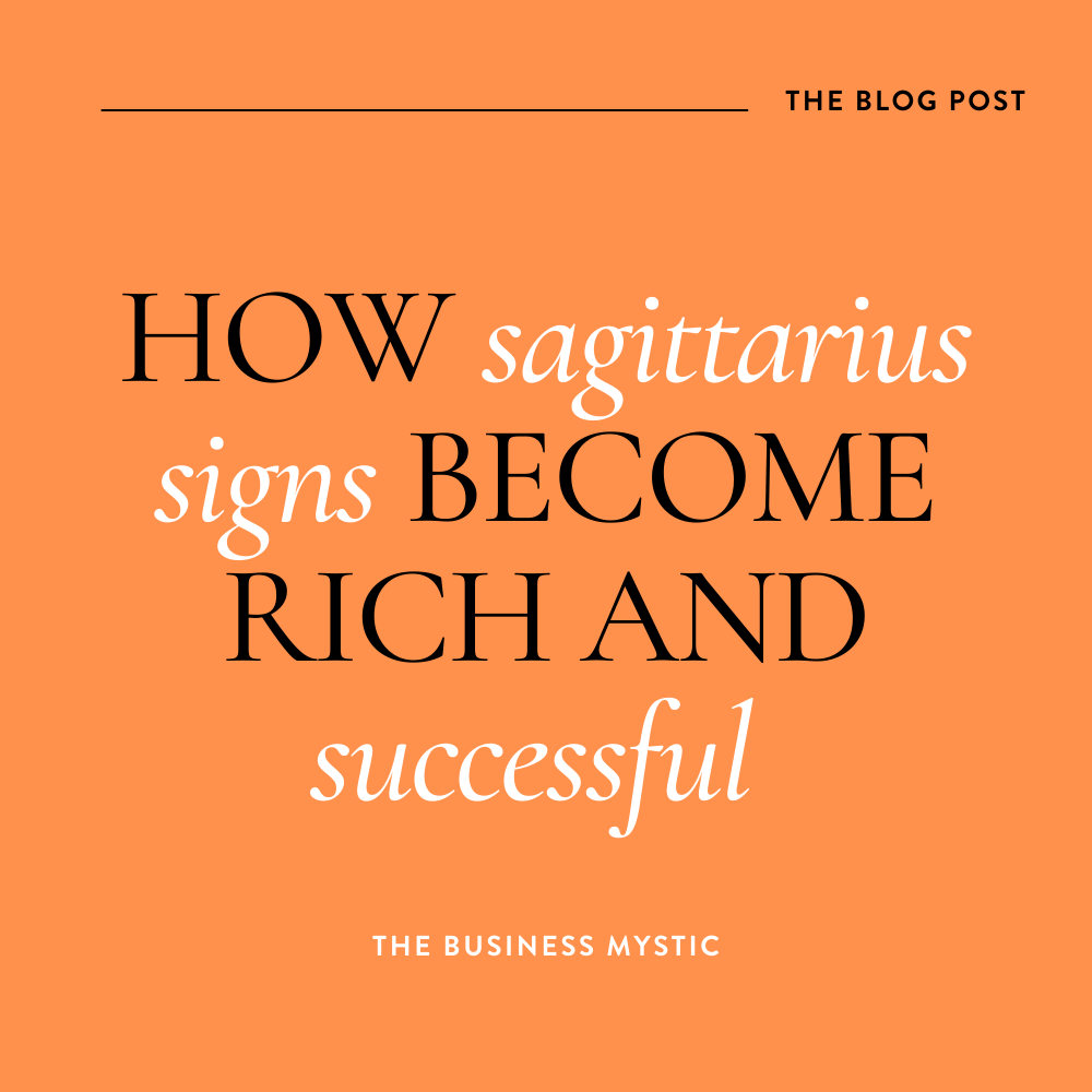 Sagittarius As Entrepreneurs