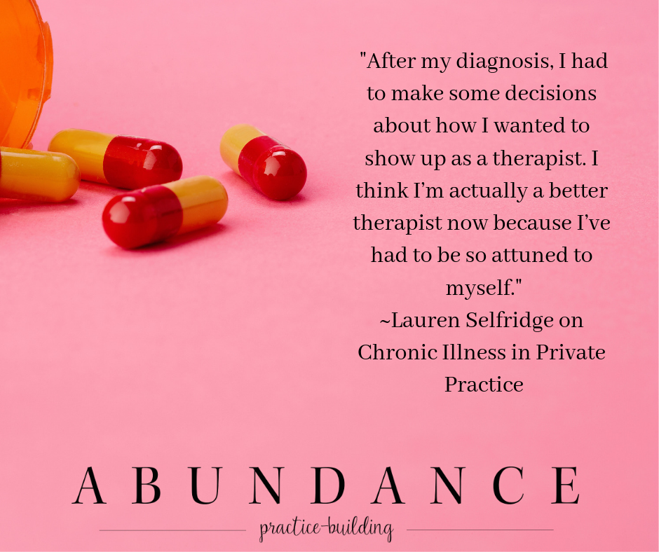 Chronic Illness In Private Practice