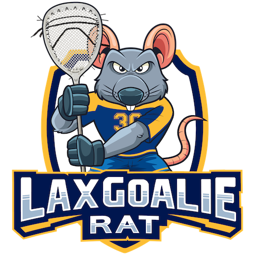 Lax Goalie Rat Logo