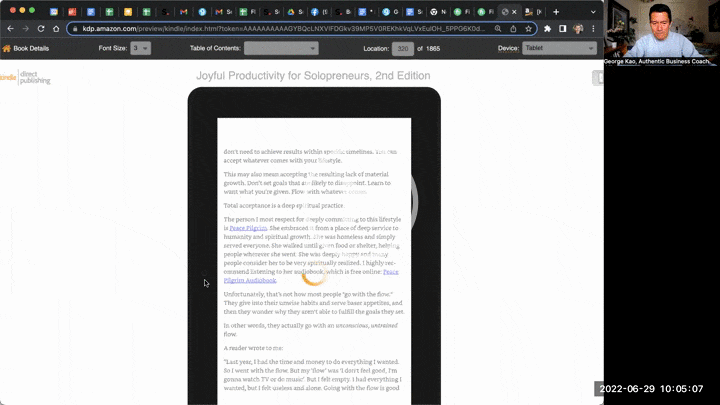 7 KDP intro and previewing your book manuscript