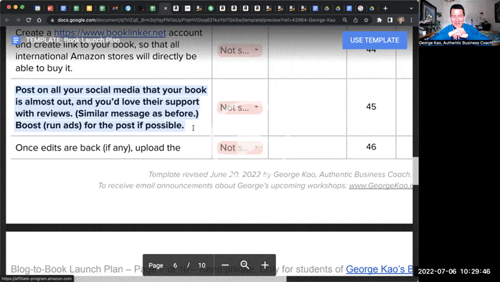 Overview of Blog to Book Process