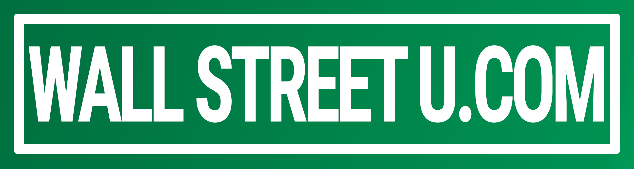 WallStreetU Educational Source For Trading Stocks, Options & Futures logo