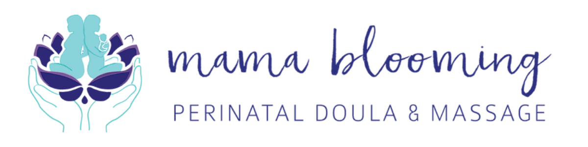 Mama Blooming - perinatal doula logo