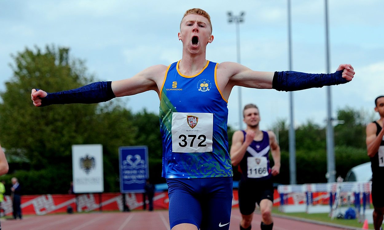 Cameron Chalmers among record breakers at BUCS Championships