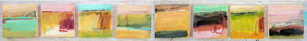 small landscape canvases diy