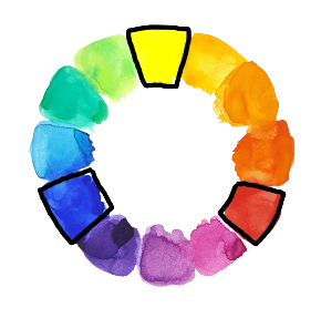 Primary Colors, color wheel