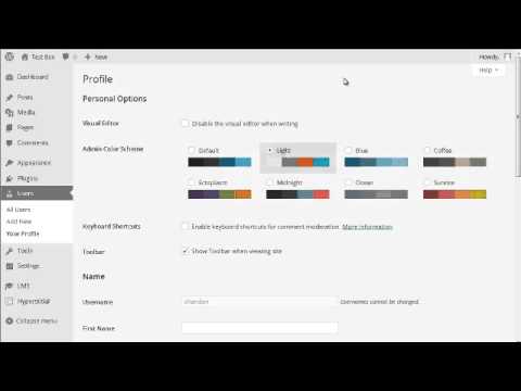 How To Add Custom Colors To WP Admin Color Scheme