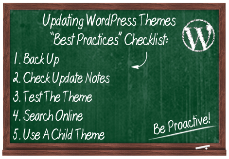 Upgrading Your WordPress Theme - Best Practices Checklist