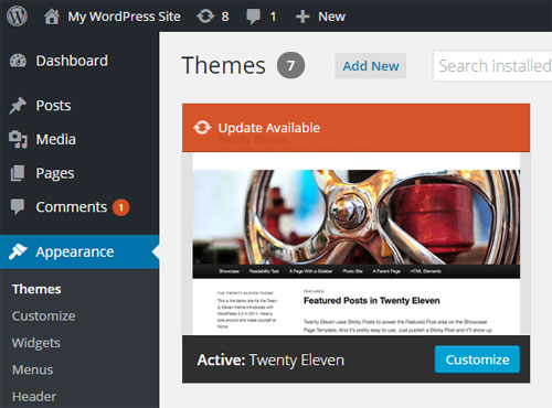 WordPress Theme Management: How To Upgrade Themes In WordPress